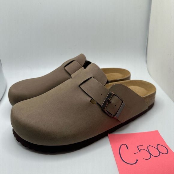 CUSHIONAIRE Womens Clog 6.5 BROWN - Picture 3 of 7